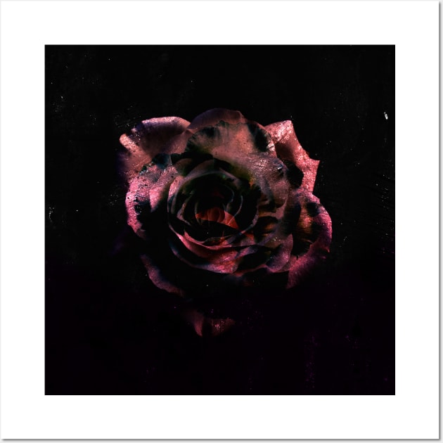 Dark floral #6 Wall Art by LaVolpeDesign